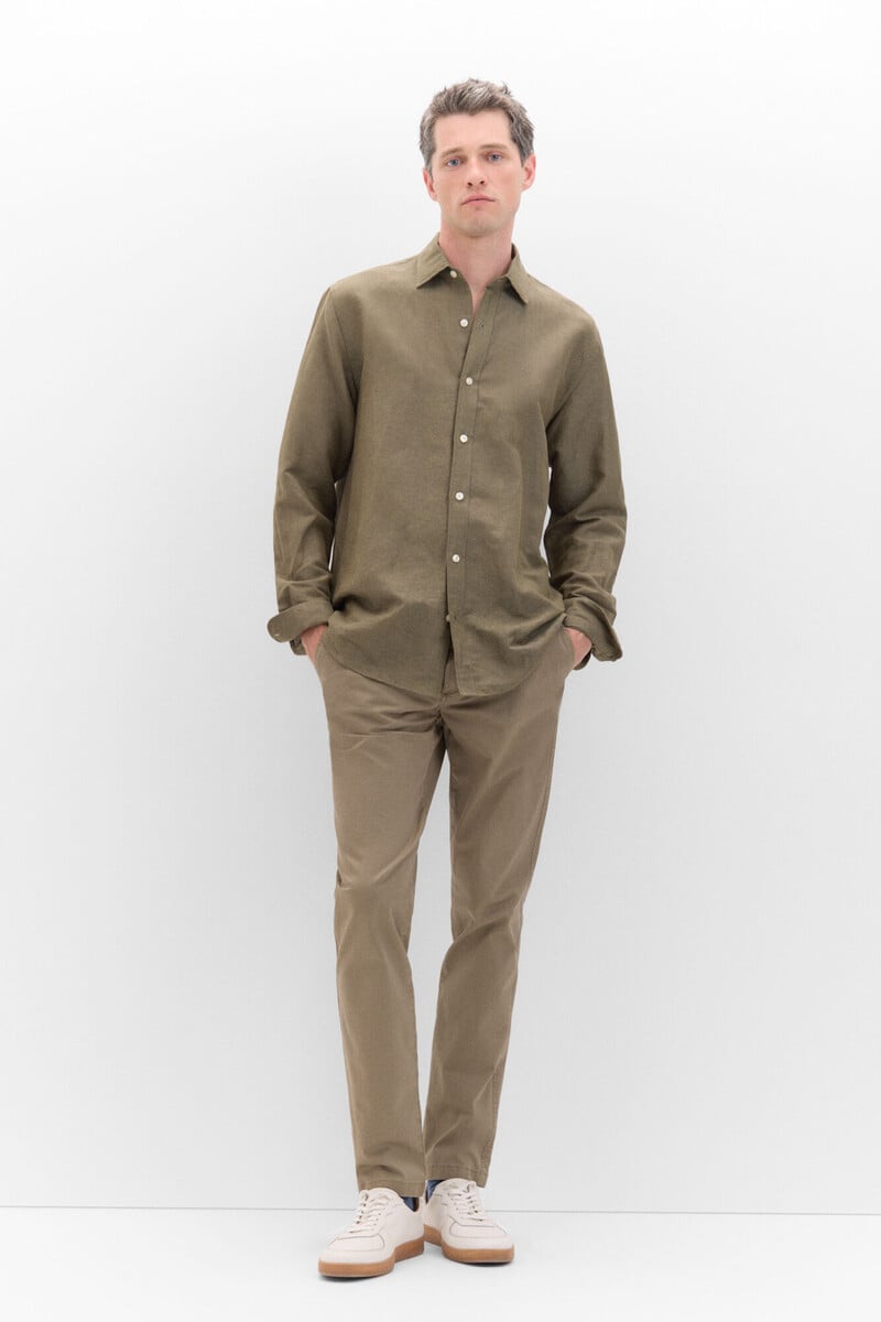 Cortefiel Pantalón chino slim fit
