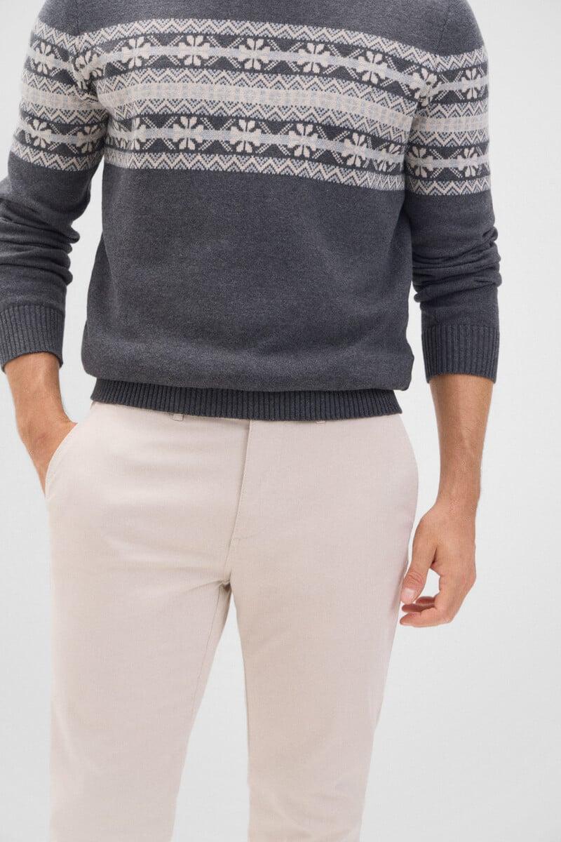 Cortefiel Pantalón Chino Slim Fit