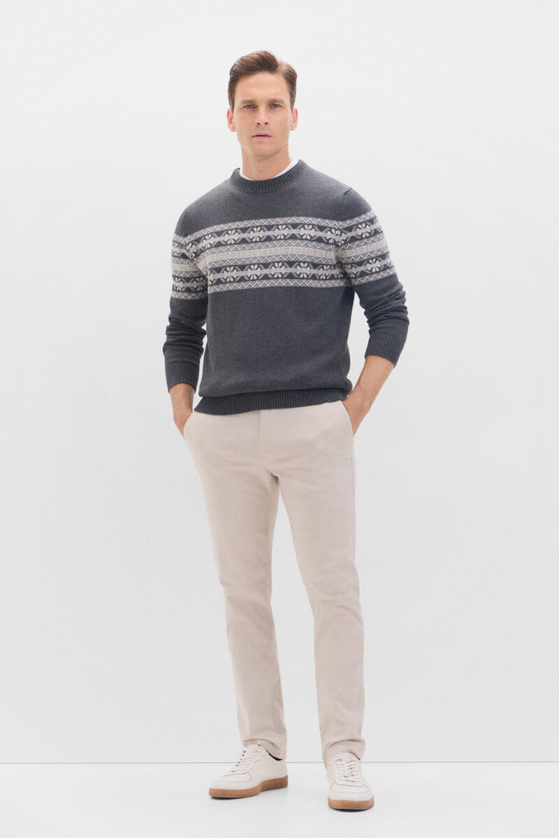Cortefiel Pantalón chino slim fit