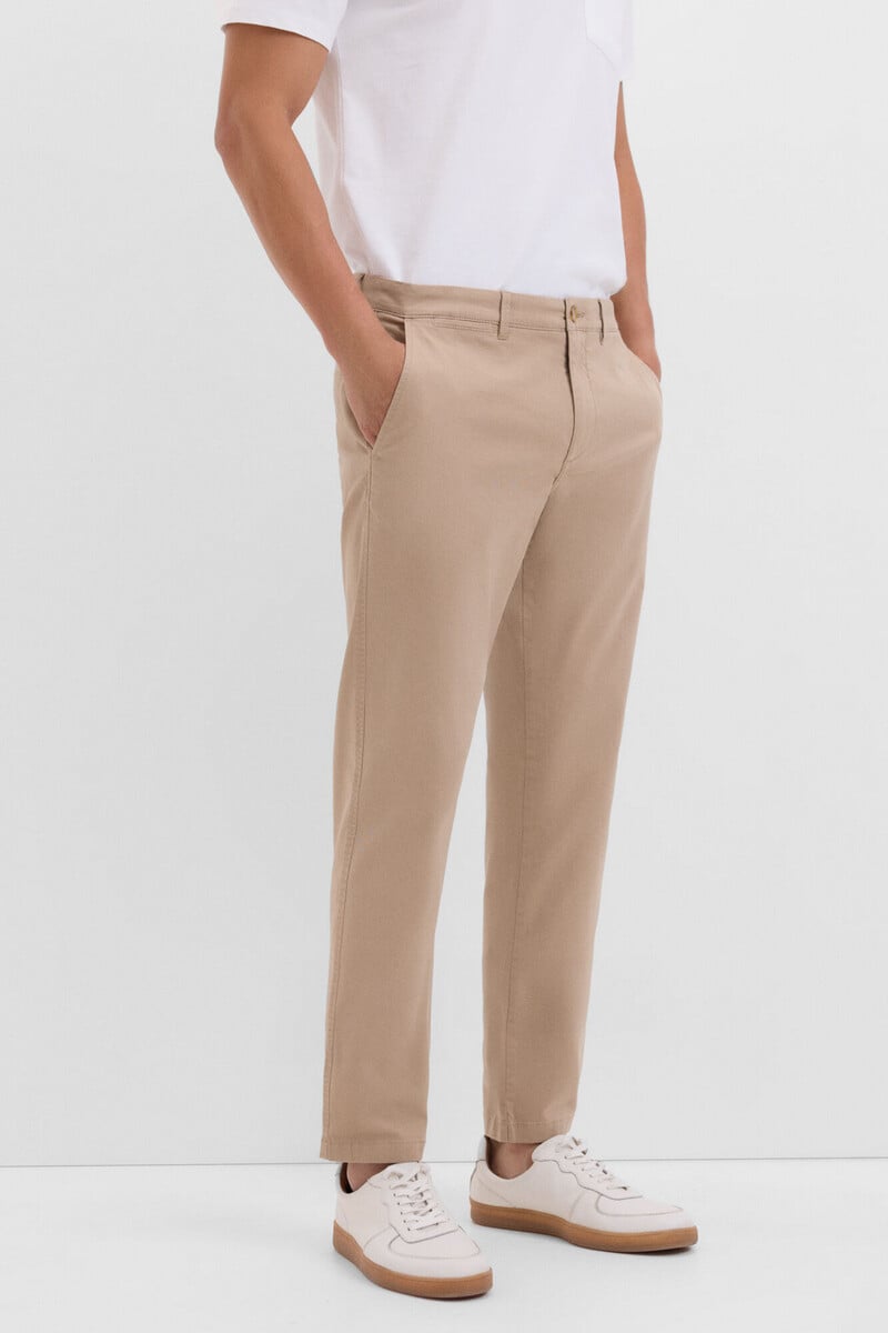 Cortefiel Pantalón Chino Slim Fit
