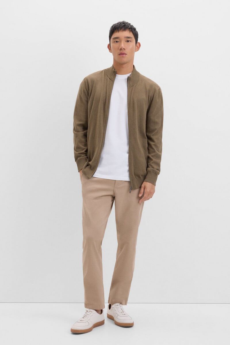 Cortefiel Pantalón chino slim fit