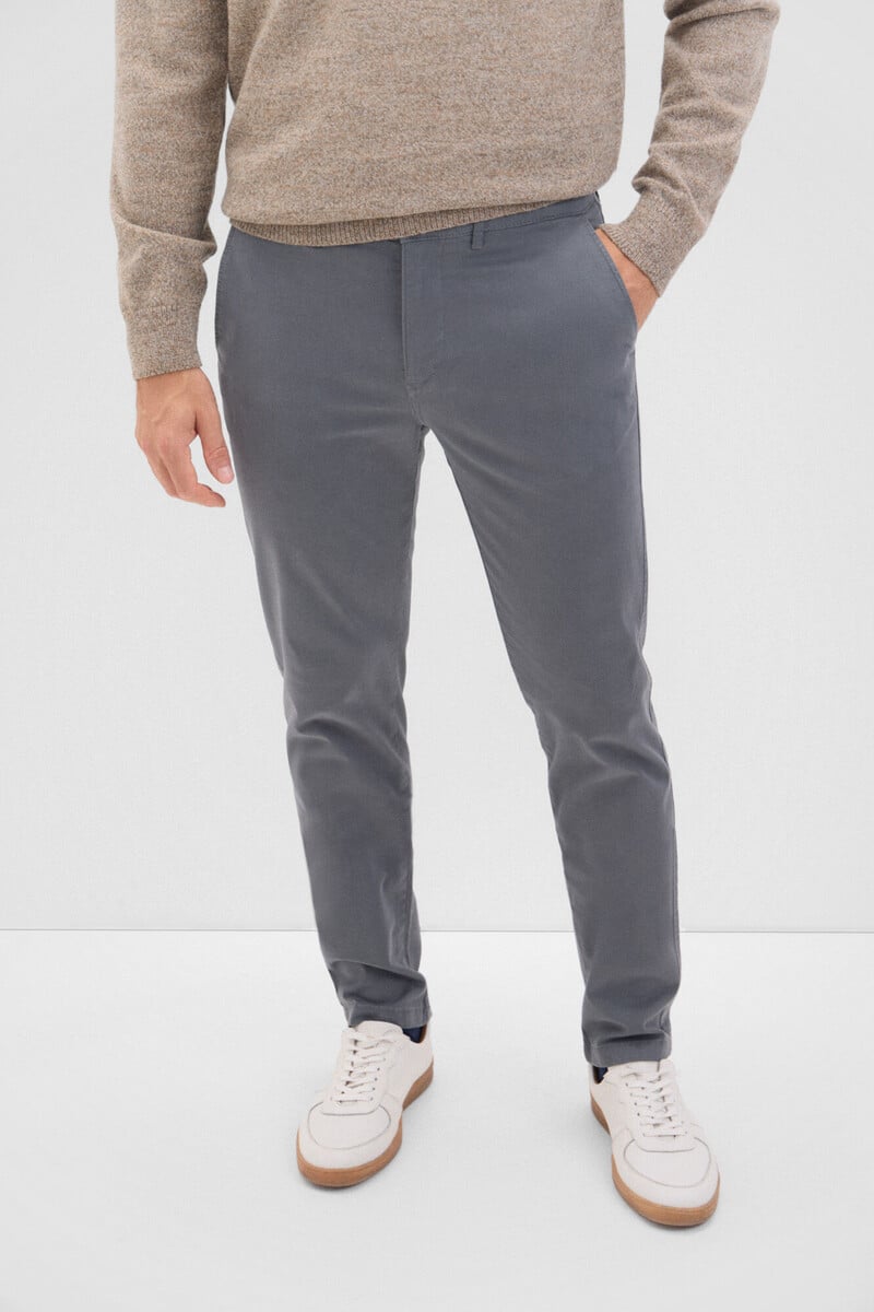 Cortefiel Pantalón Chino Slim Fit