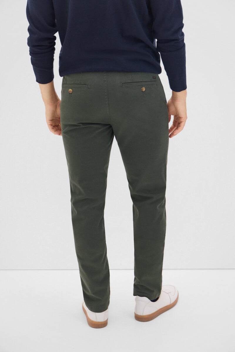 Cortefiel Pantalón Chino Slim Fit
