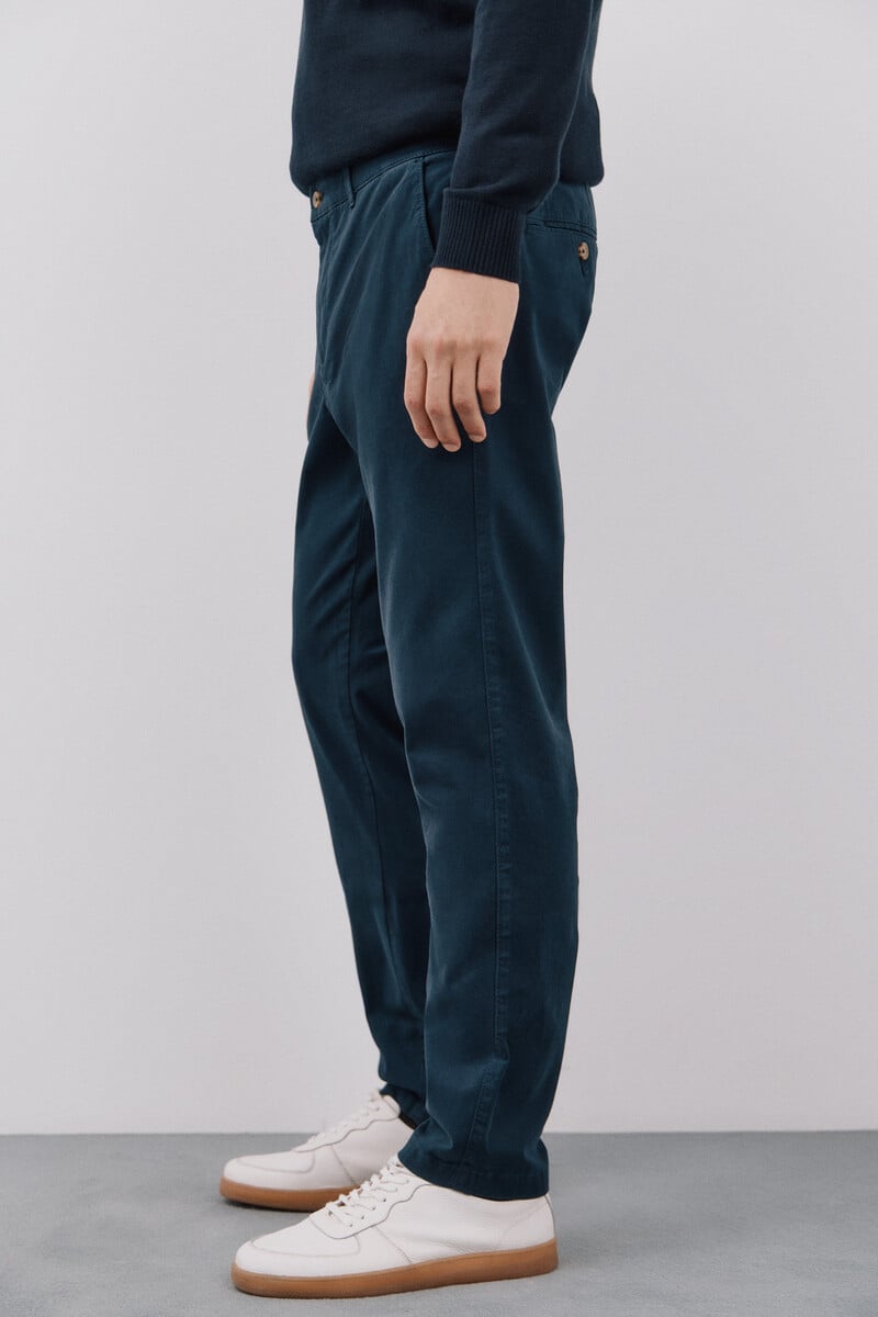 Cortefiel Pantalón chino slim fit