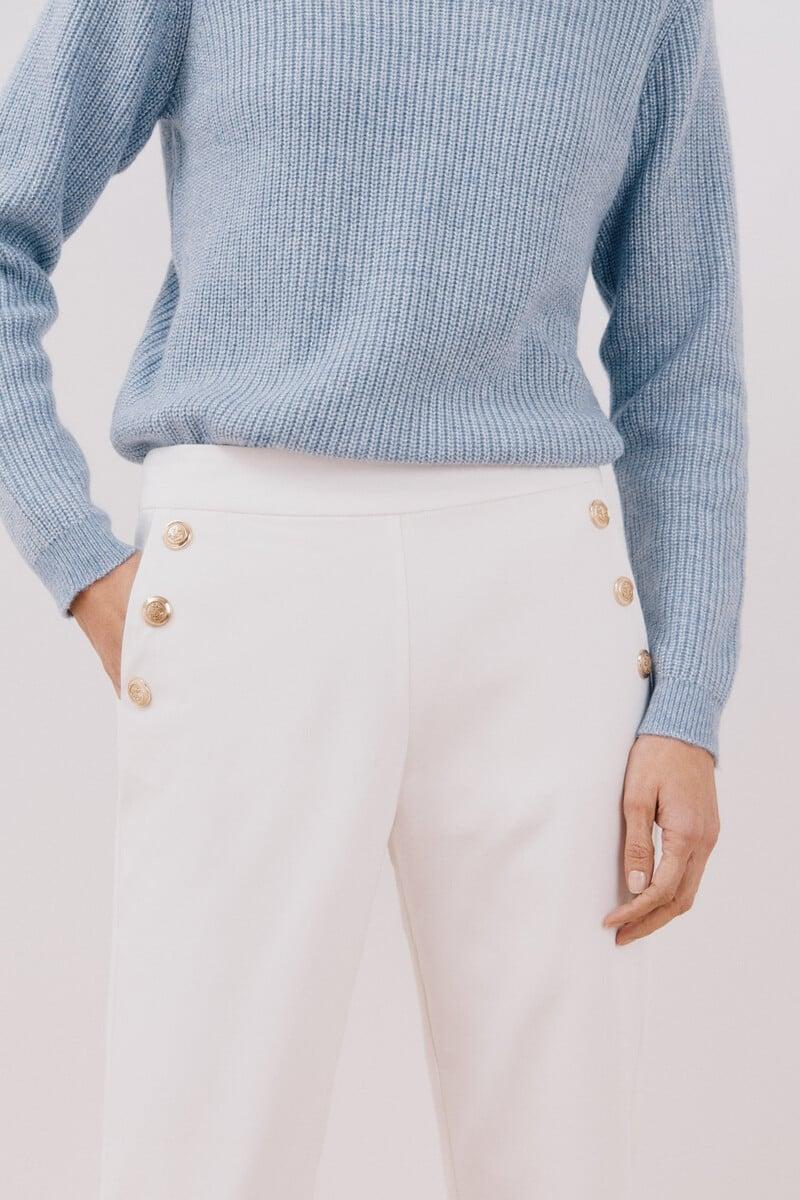 Cortefiel Pantalón Con Botones