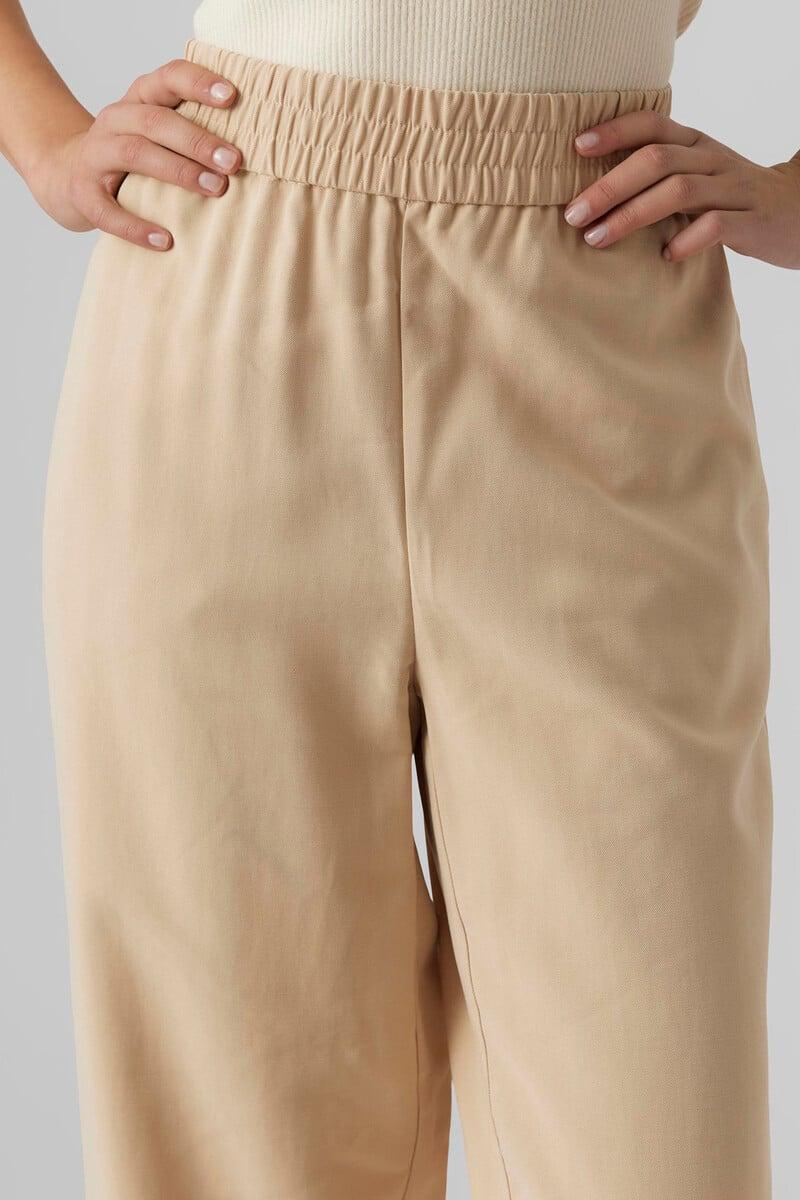 Cortefiel Pantalón Culotte Fluido