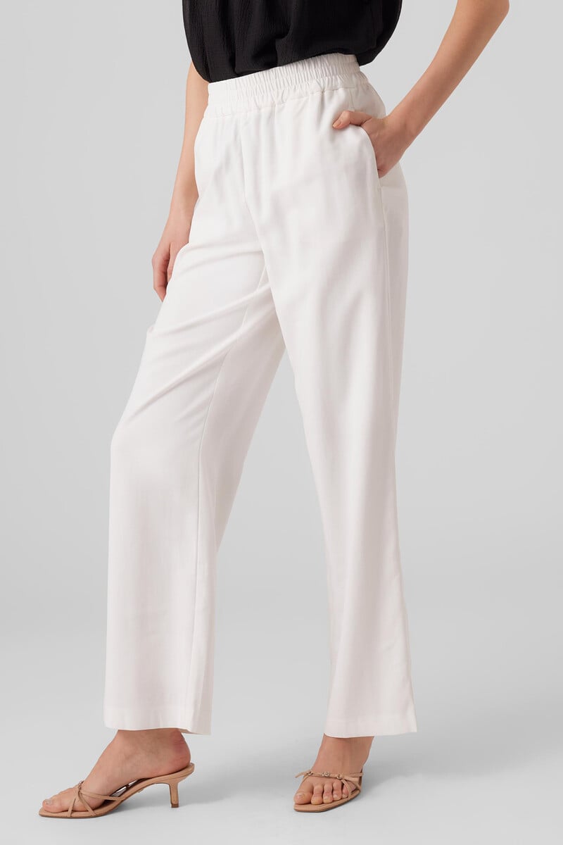 Cortefiel Pantalón Culotte Fluido