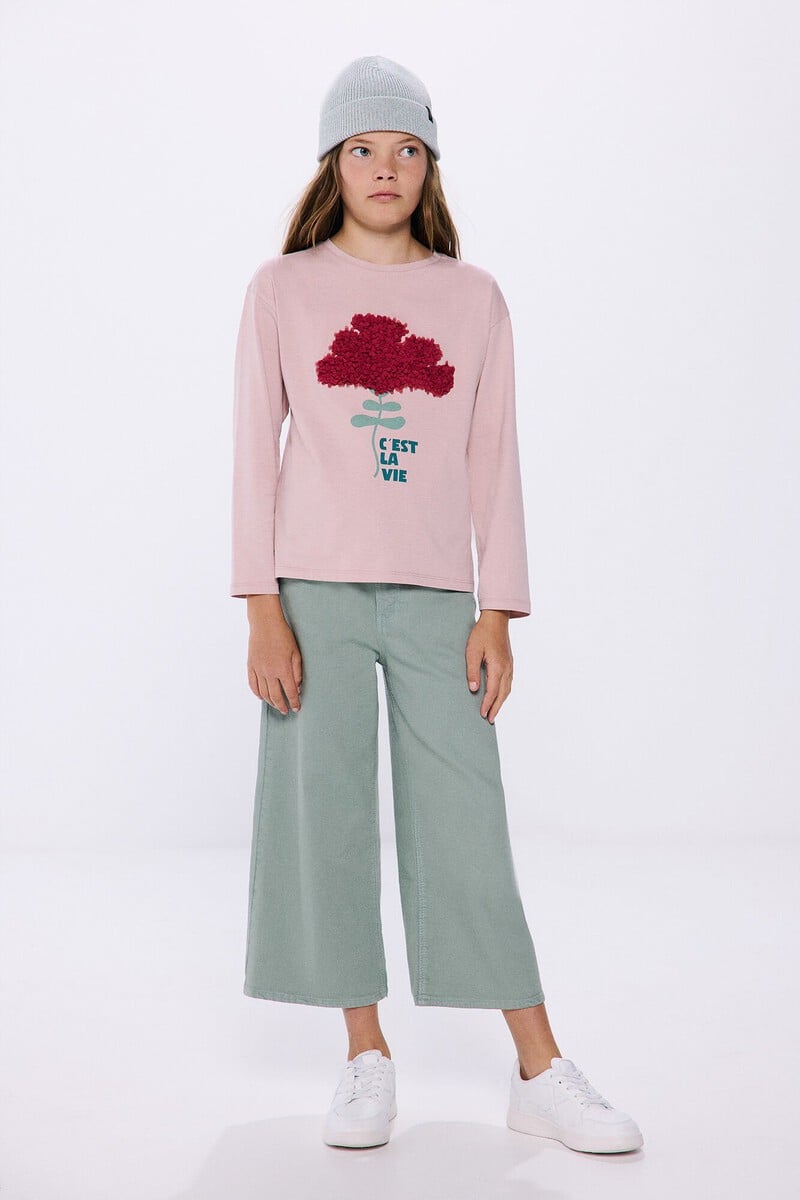 Cortefiel Pantalón Culotte niña