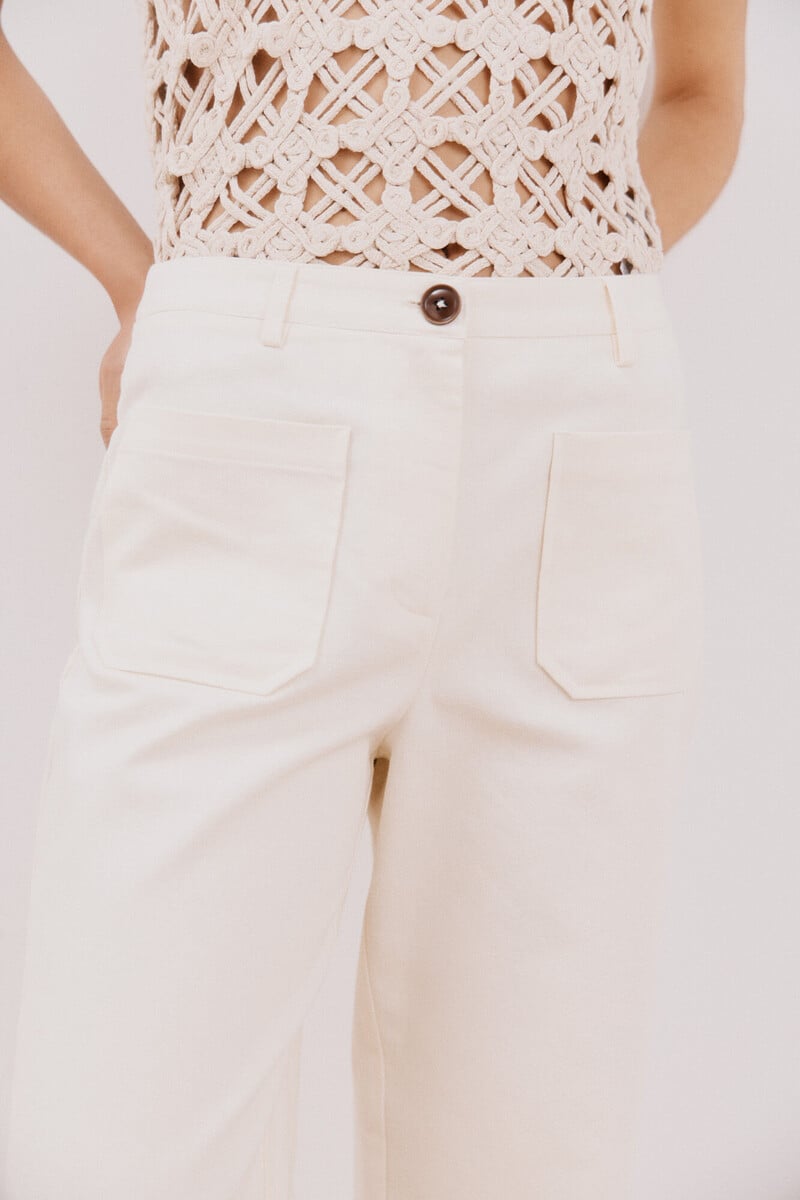 Cortefiel Pantalón De Corte Recto