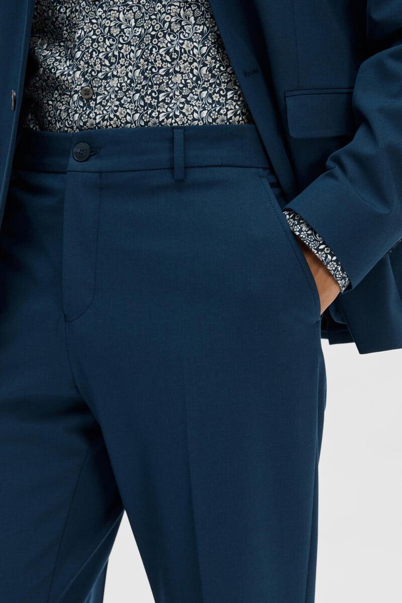 Cortefiel Pantalón De Traje Slim Fit