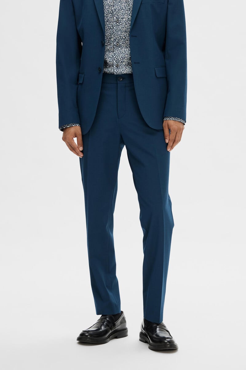 Cortefiel Pantalón De Traje Slim Fit