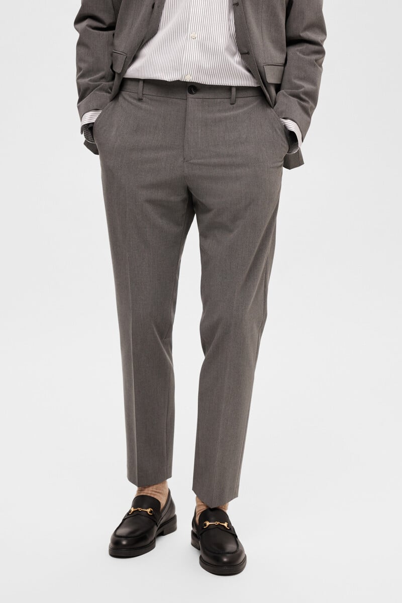 Cortefiel Pantalón De Traje Slim Fit
