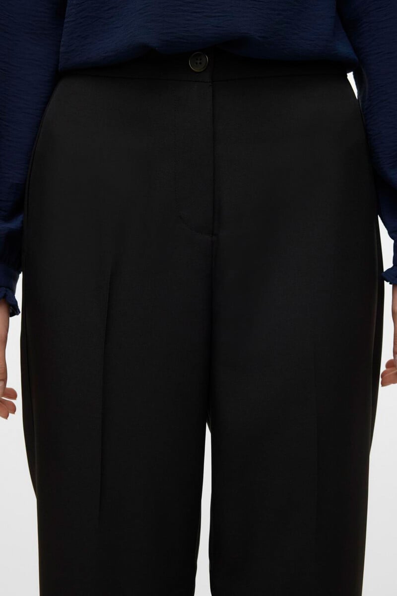 Cortefiel Pantalón De Vestir De Mujer Corte Recto
