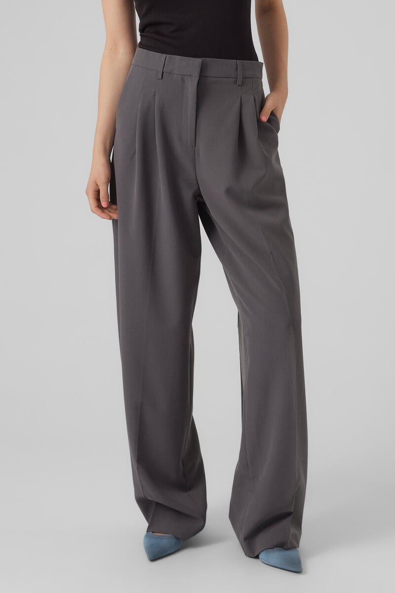 Cortefiel Pantalón De Vestir Pata Ancha
