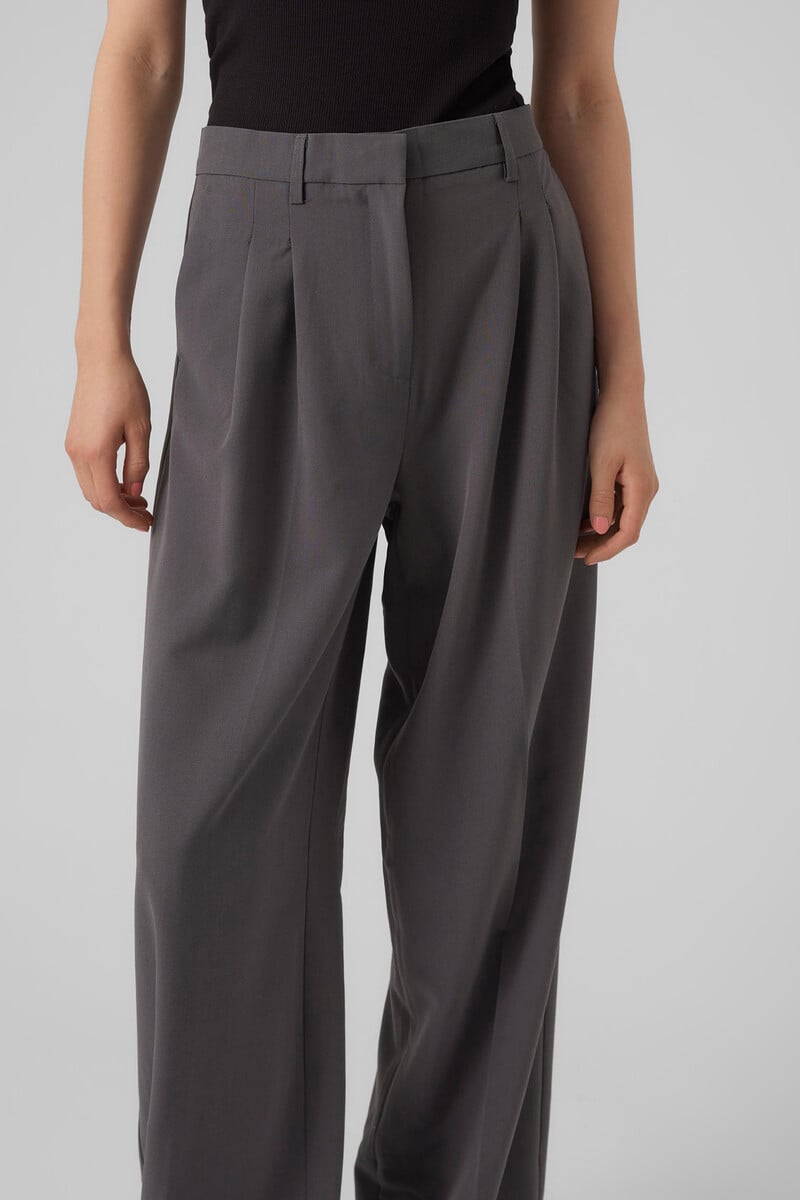 Cortefiel Pantalón De Vestir Pata Ancha