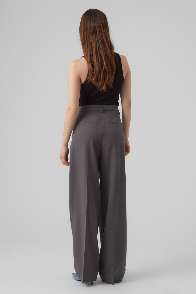 Cortefiel Pantalón De Vestir Pata Ancha