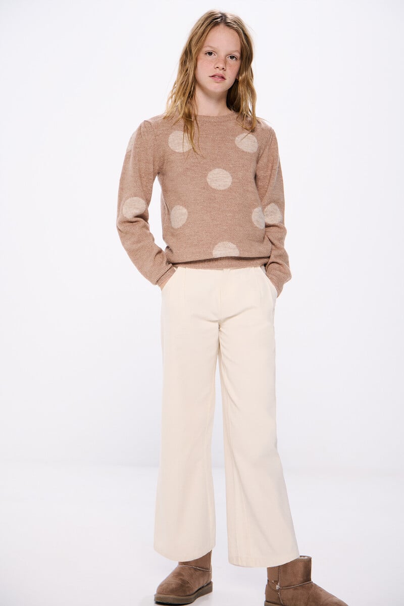 Cortefiel Pantalón denim Daddy niña