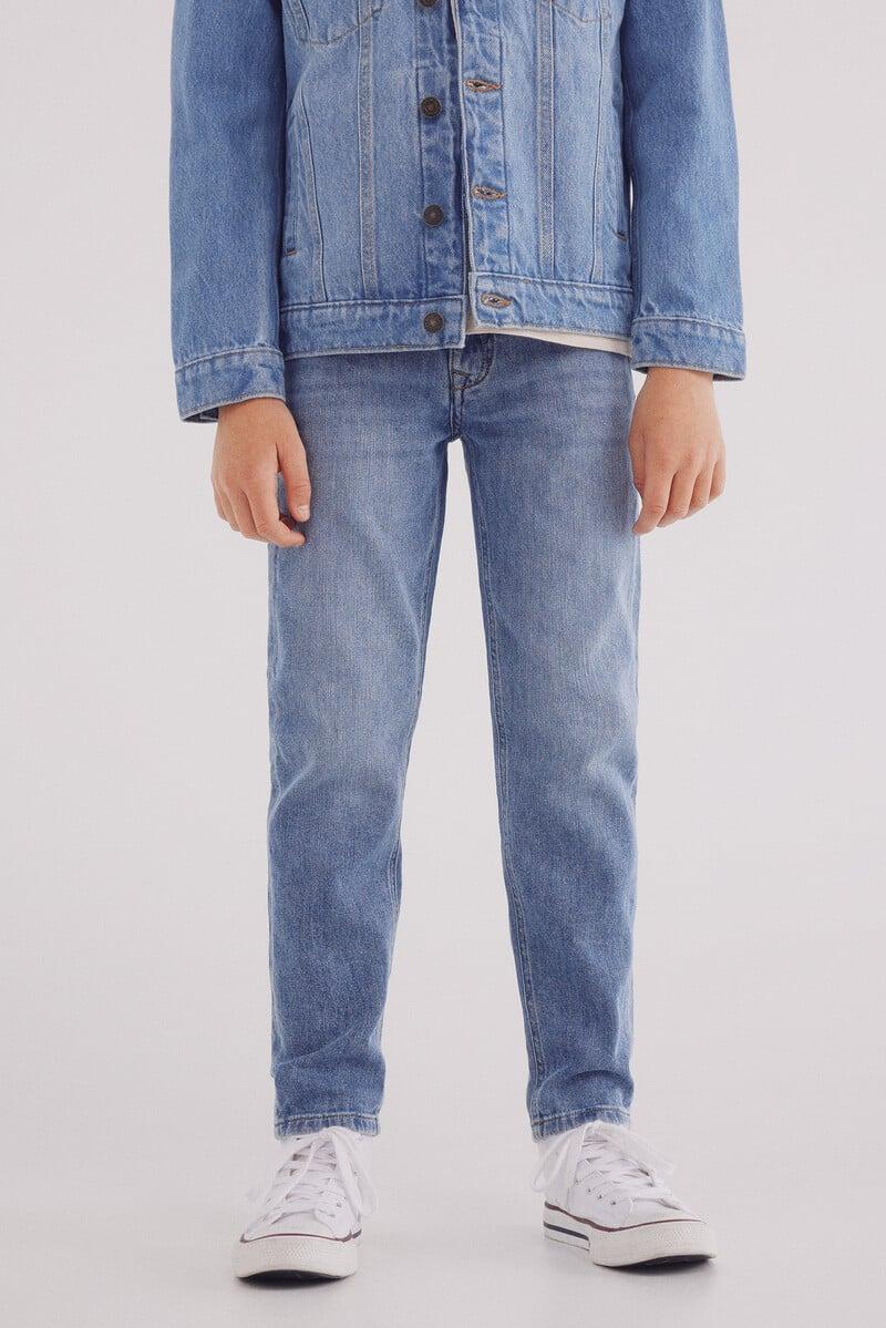 Cortefiel Pantalon Denim Ligero Niño