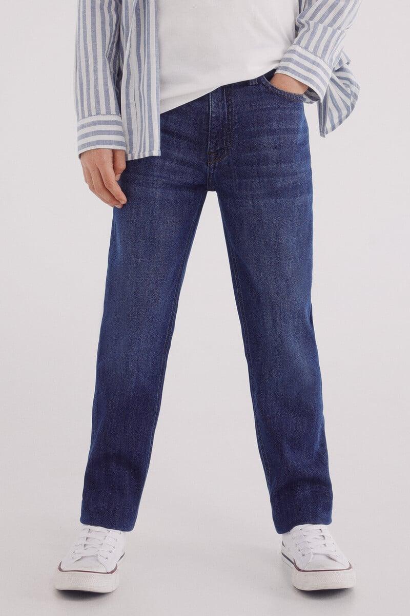 Cortefiel Pantalon Denim Ligero Niño