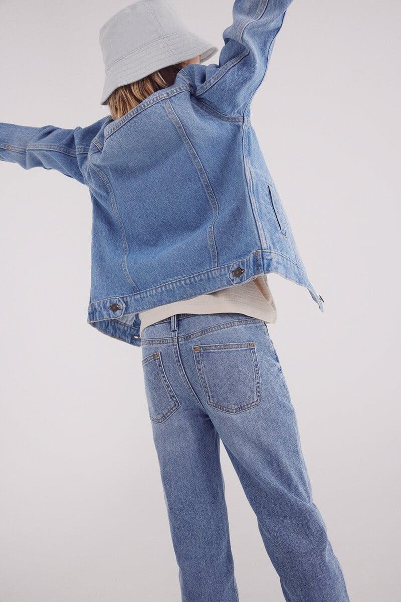 Cortefiel Pantalon denim ligero niño