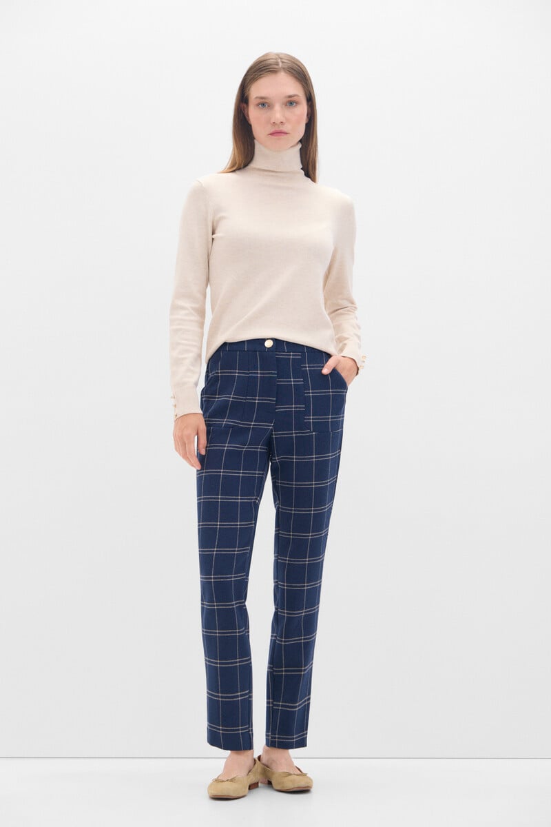 Cortefiel Pantalón elástico confort