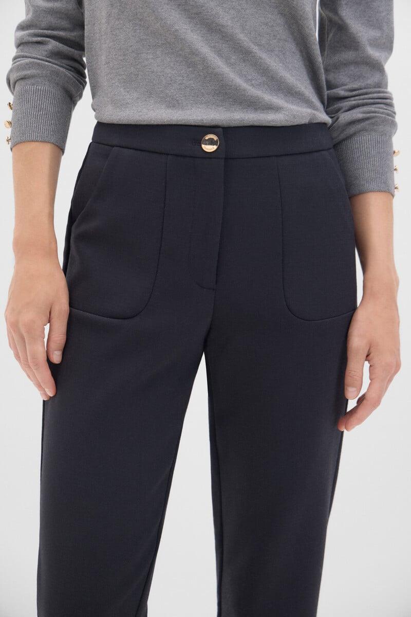Cortefiel Pantalón Elástico Confort