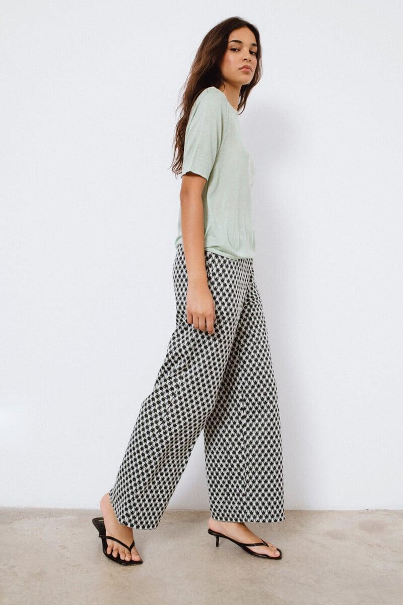 Cortefiel Pantalón Elástico Jacquard