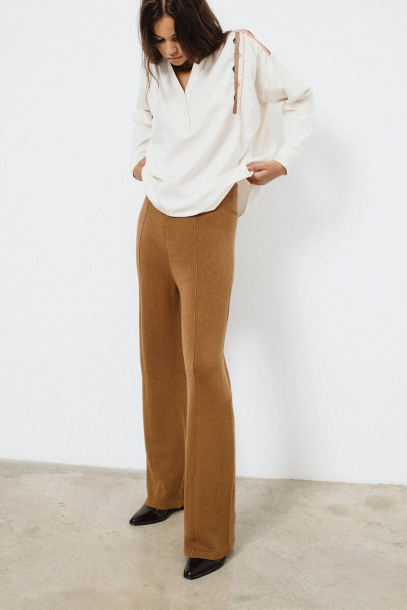 Cortefiel Pantalón Elástico Micropana