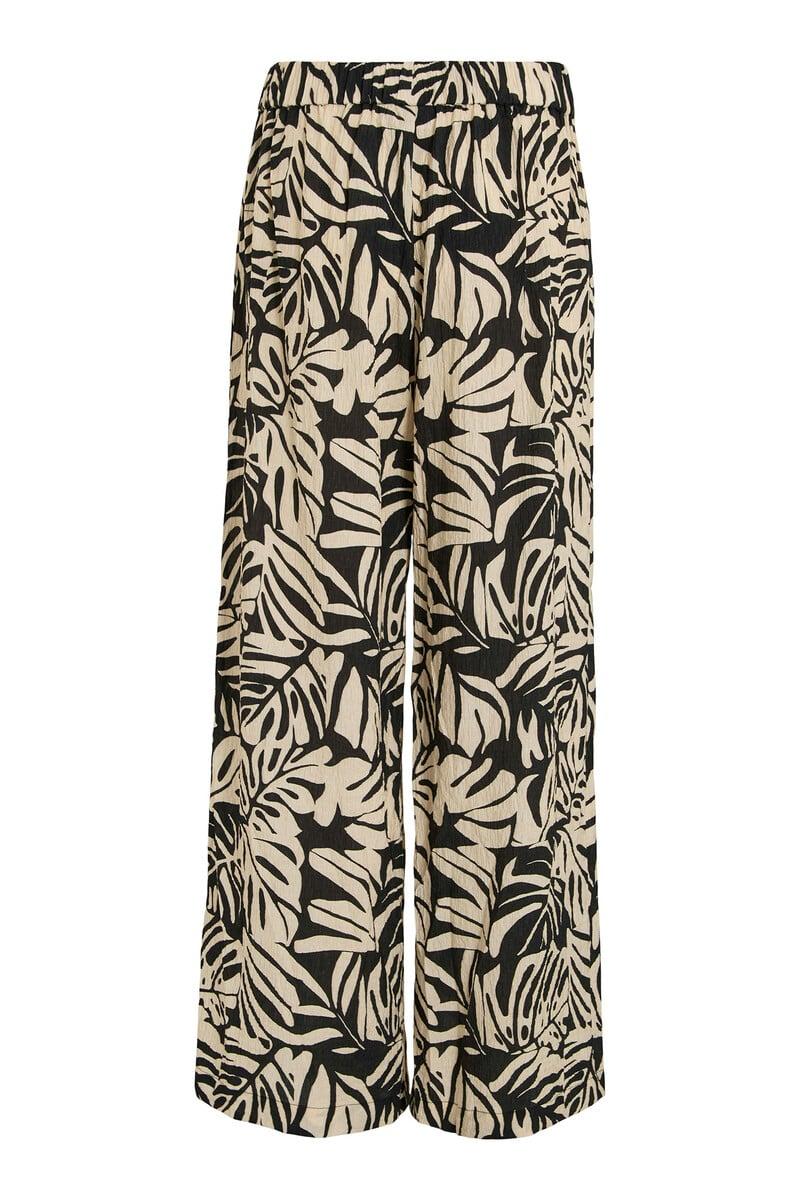 Cortefiel Pantalón Estampado Cintura Alta