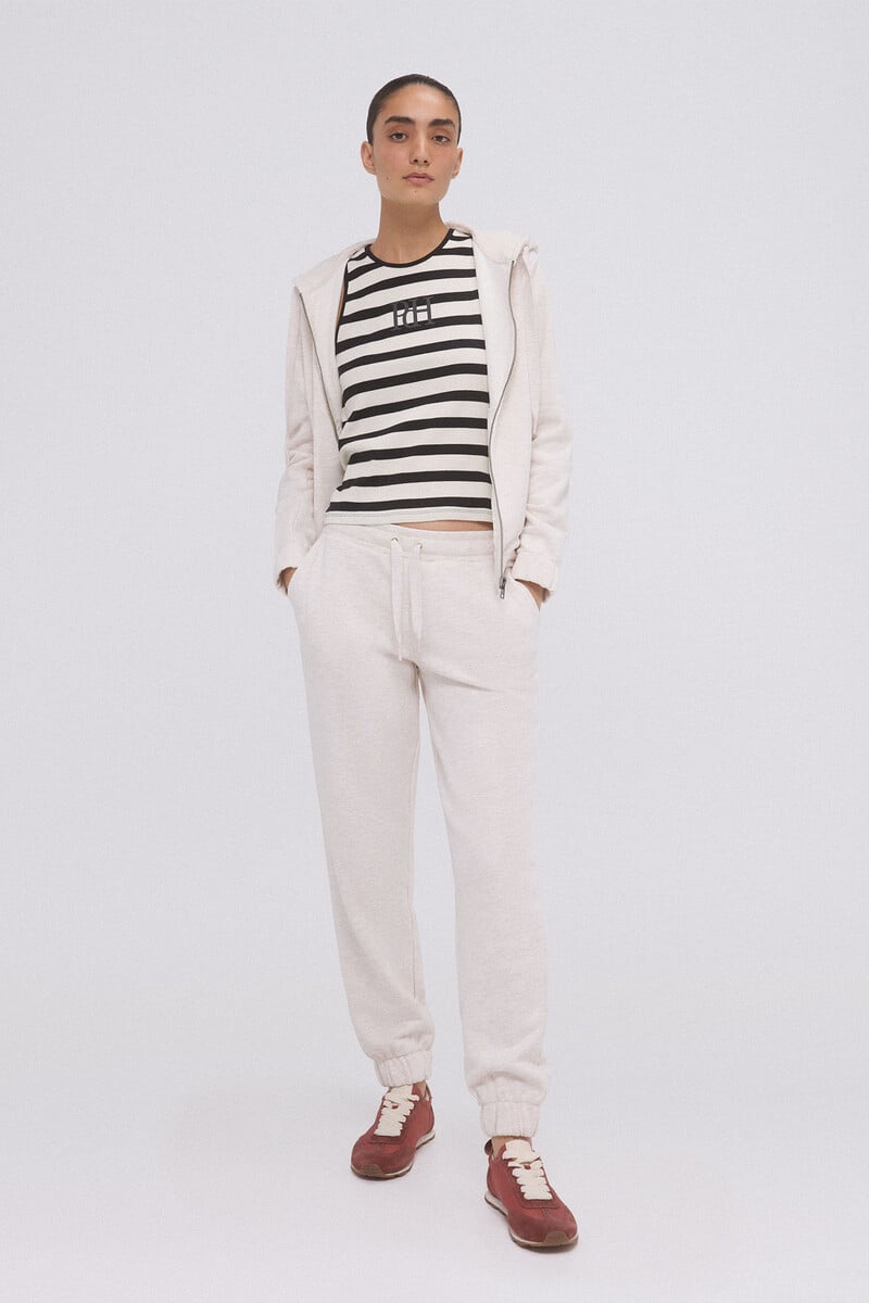 Cortefiel Pantalón Felpa