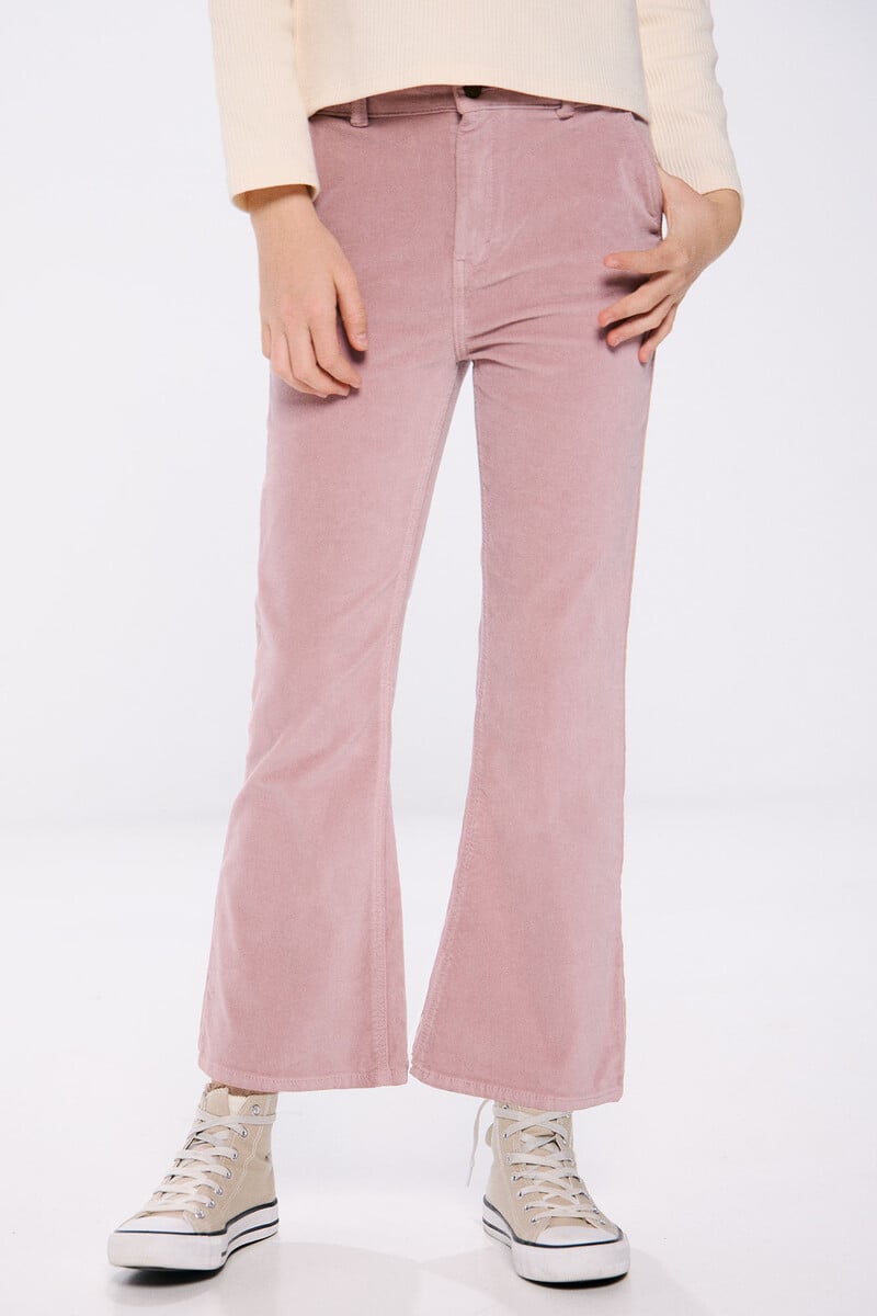 Cortefiel Pantalon Flare Velour Niña