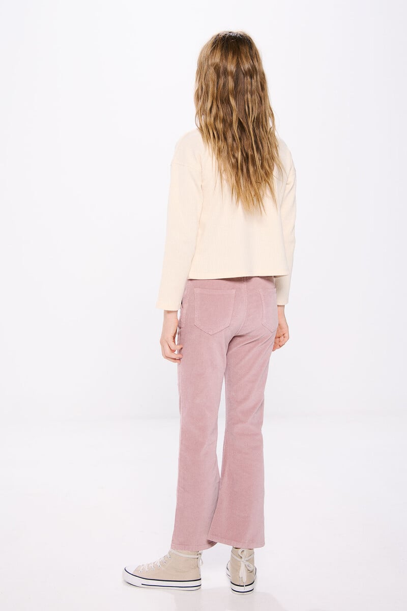 Cortefiel Pantalon Flare Velour Niña