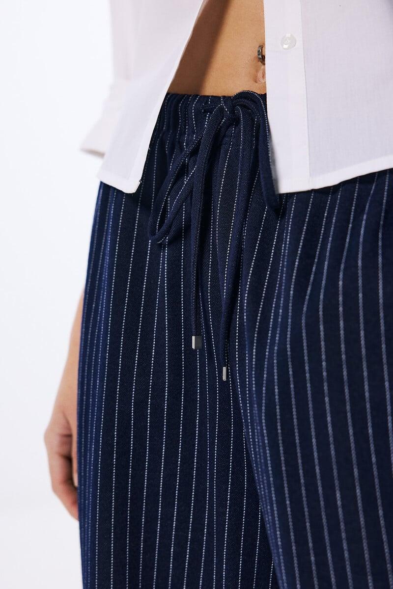 Cortefiel Pantalón Jogger Jacquard