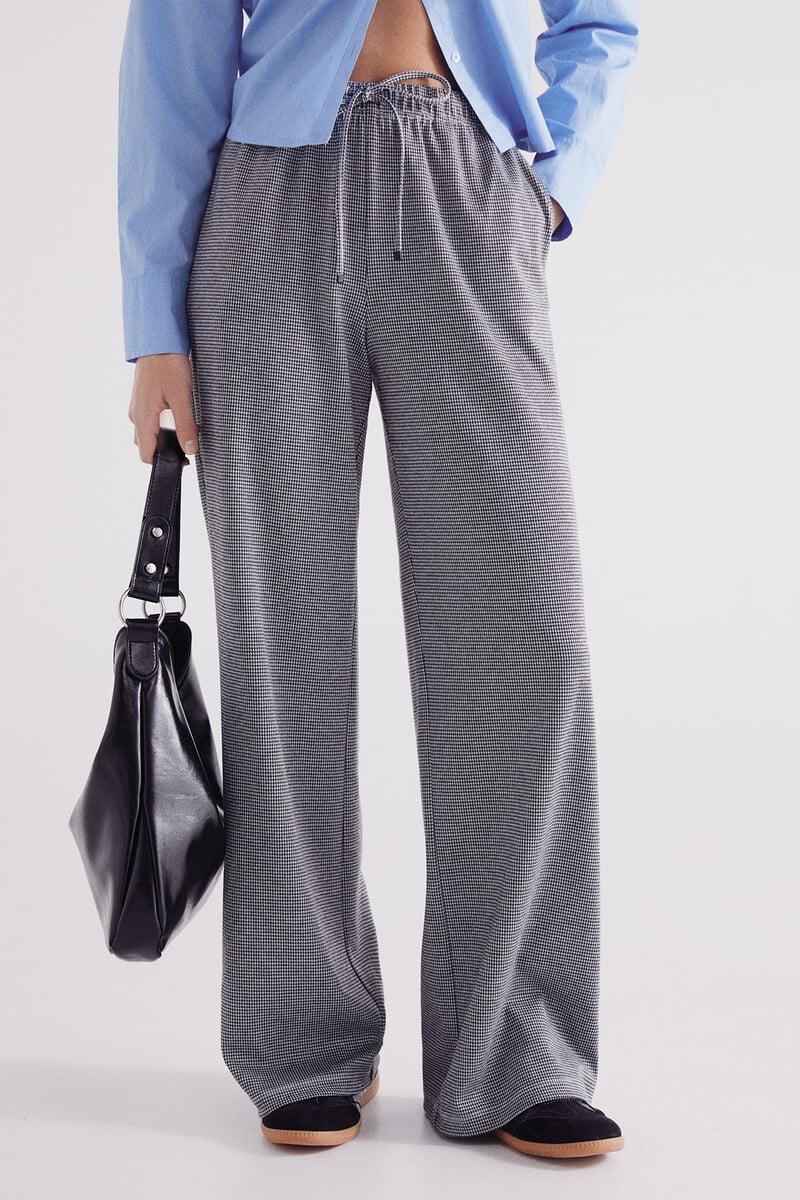 Cortefiel Pantalón Jogger Jacquard