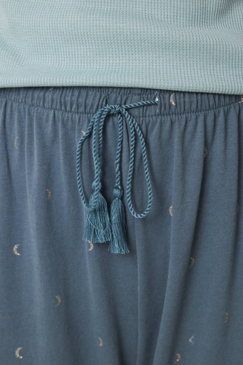 Cortefiel Pantalón Largo 100% Algodón Verde