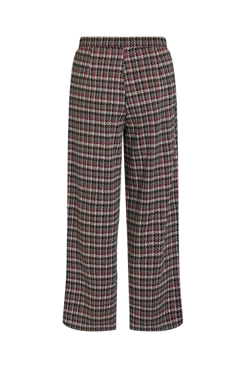 Cortefiel Pantalón Largo Cuadros