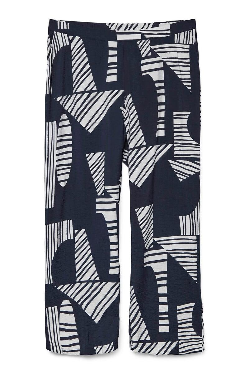 Cortefiel Pantalón largo fluido talla grande