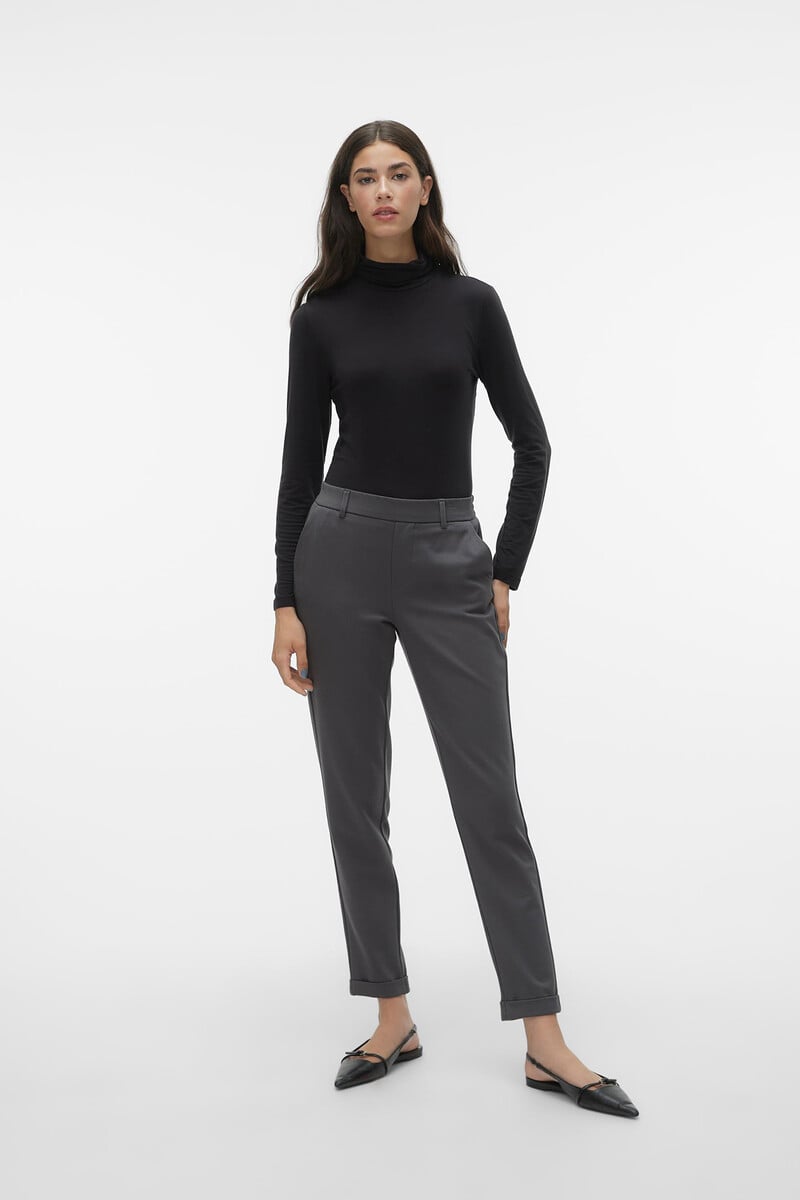 Cortefiel Pantalón largo recto de mujer
