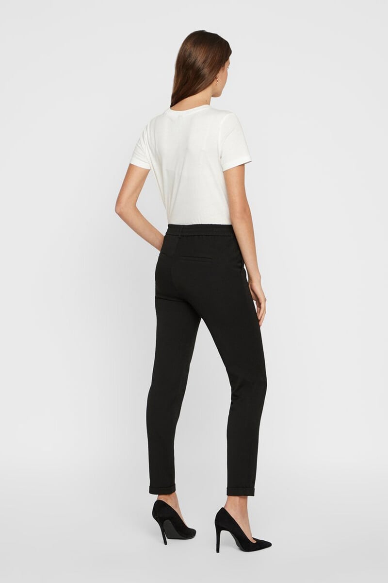 Cortefiel Pantalón Largo Recto De Mujer