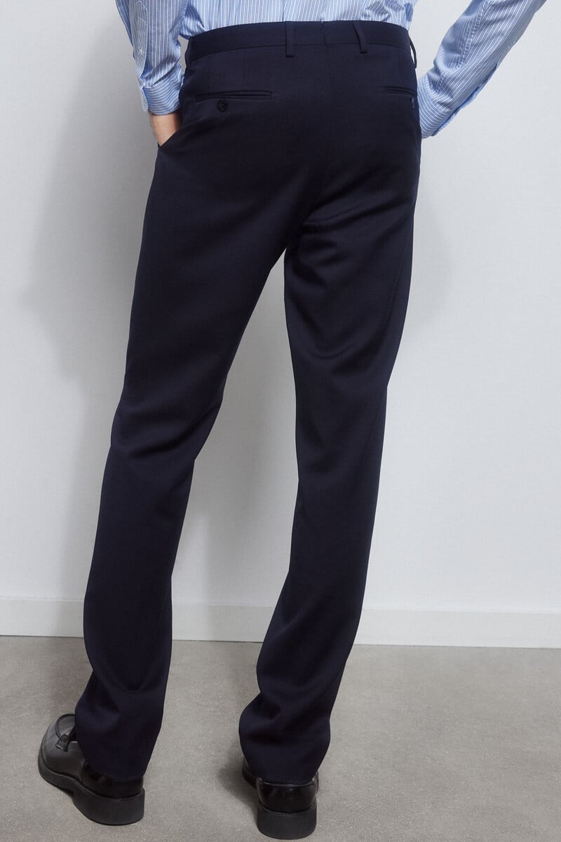 Cortefiel Pantalón Liso Bi-stretch Tailored