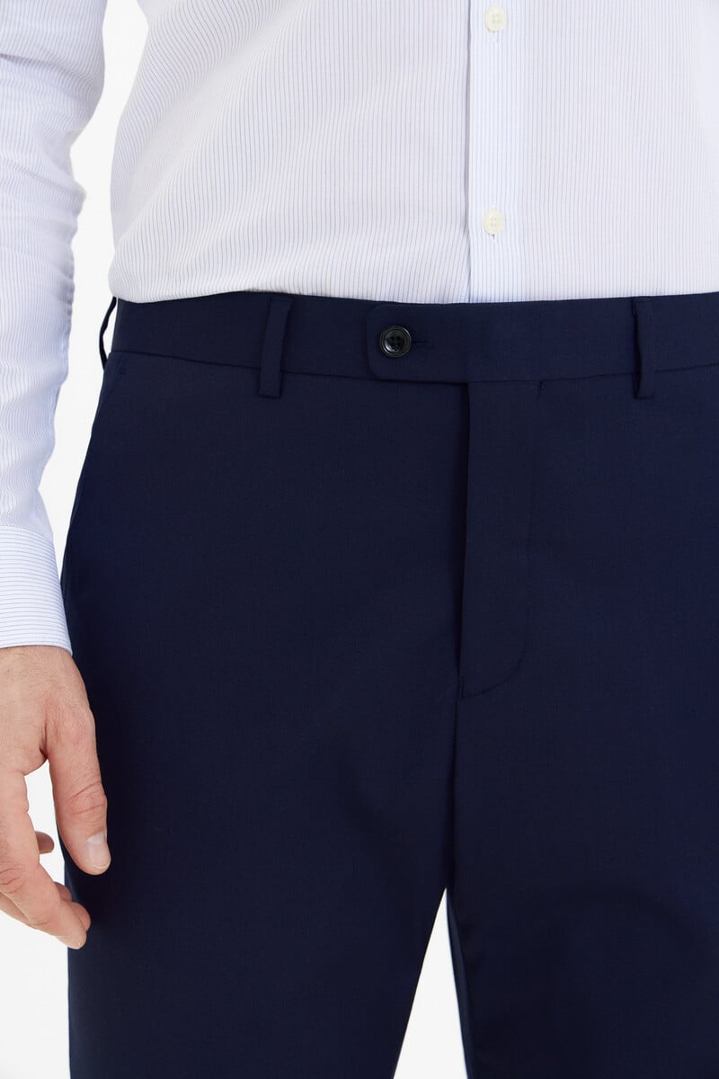 Cortefiel Pantalón Liso Coolmax®