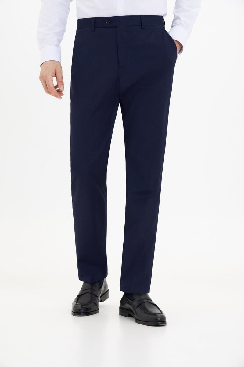 Cortefiel Pantalón Liso Coolmax®
