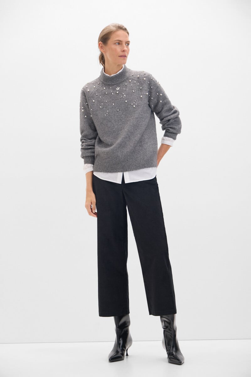 Cortefiel Pantalón marine velvetón