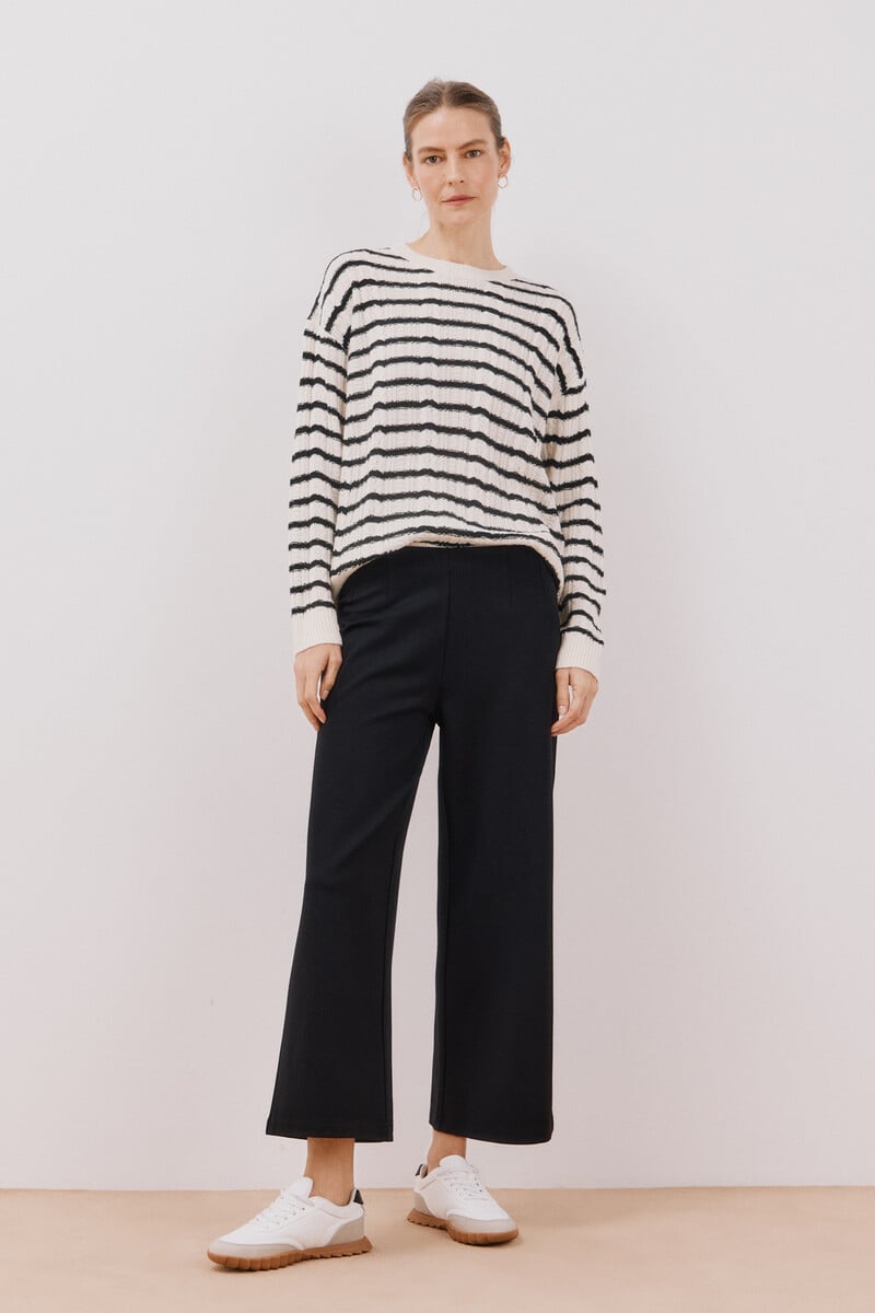 Cortefiel Pantalón palazzo de punto