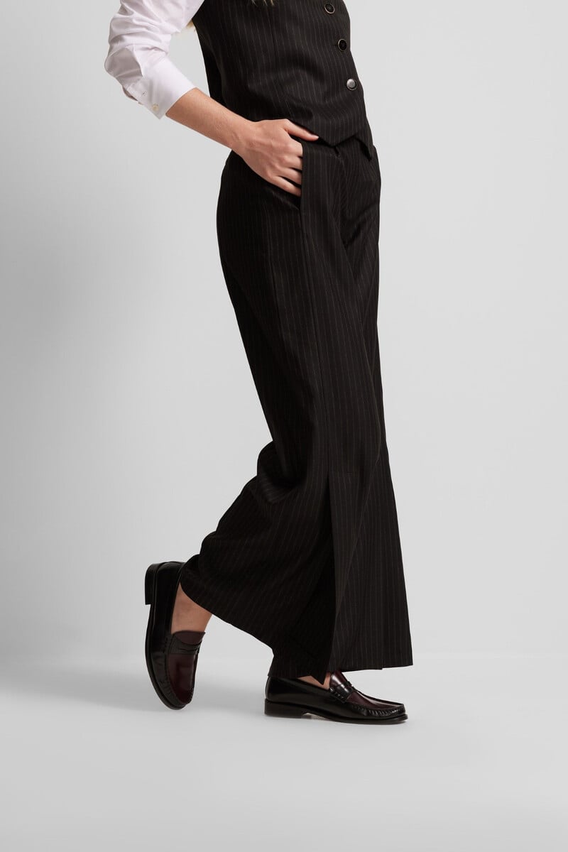 Cortefiel Pantalón Palazzo Raya Diplomática