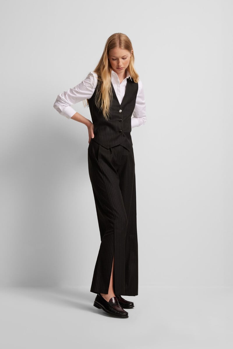 Cortefiel Pantalón Palazzo Raya Diplomática