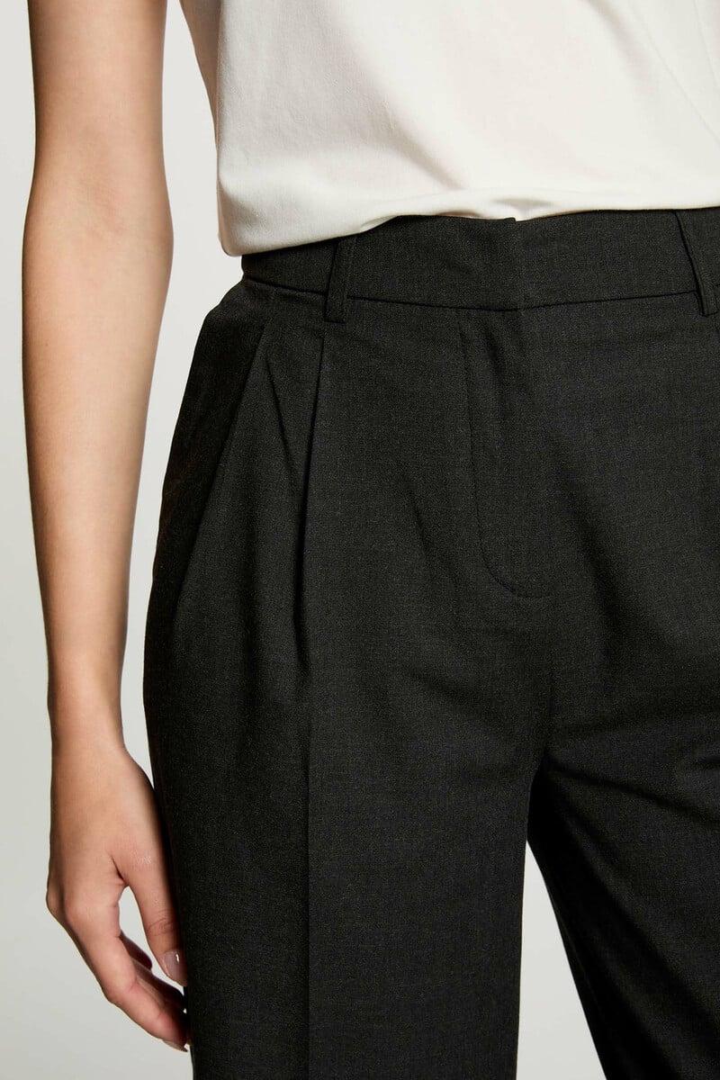Cortefiel Pantalón Pernera Ancha Pinzas