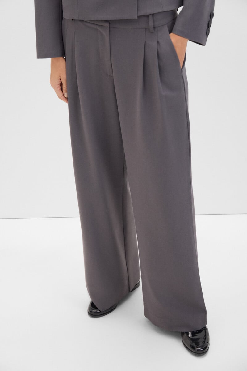 Cortefiel Pantalón Pinzas Ancho