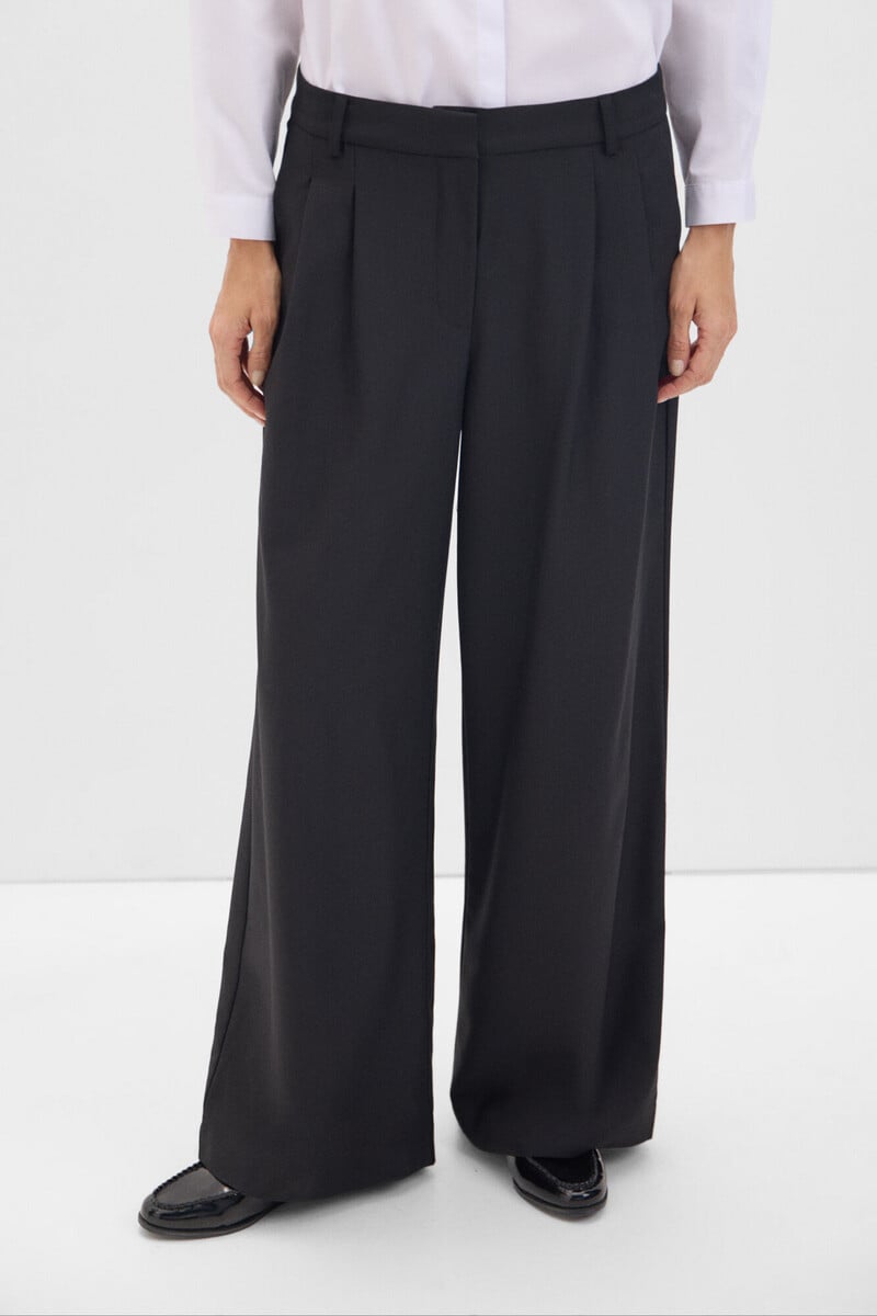 Cortefiel Pantalón Pinzas Ancho
