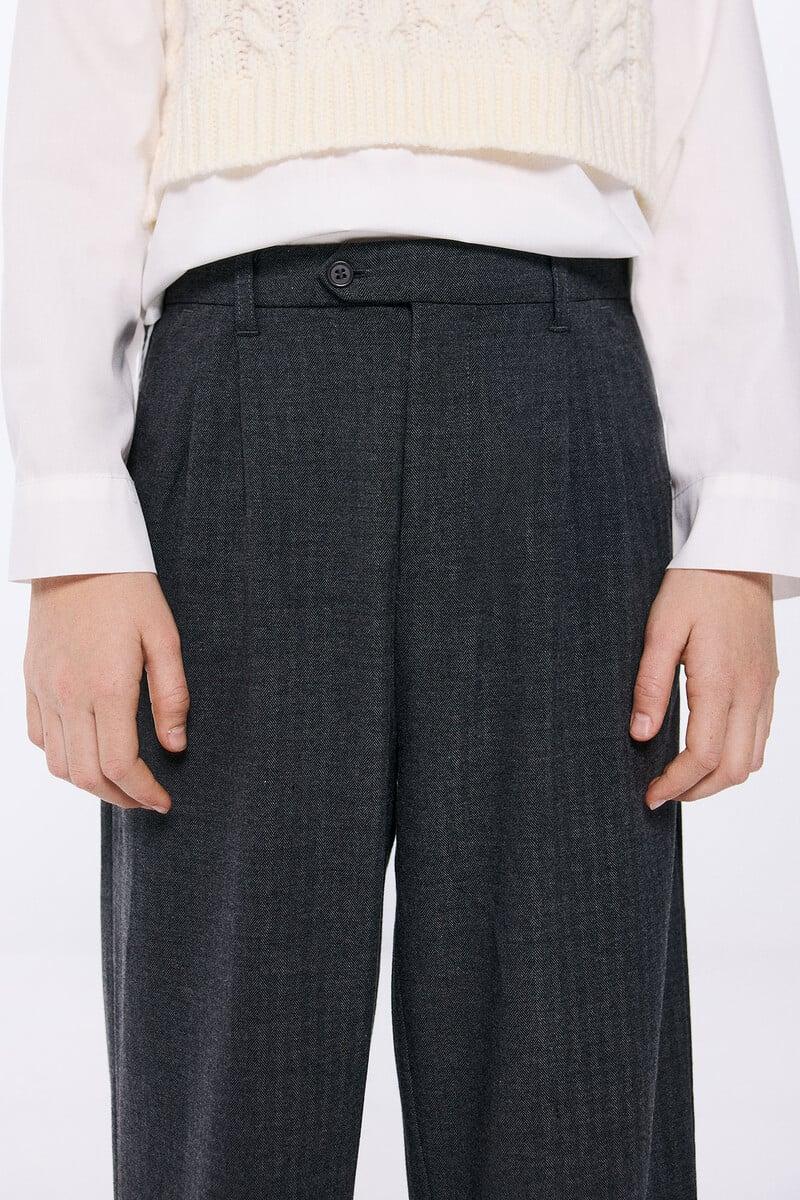 Cortefiel Pantalon Pinzas Niña